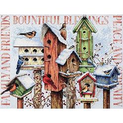DIMENSIONS Counted Cross Stitch, Winter Housing