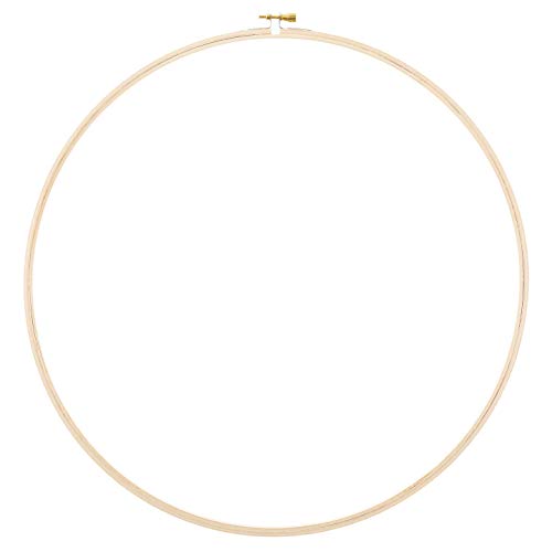 Darice Wooden Embroidery Hoops - Round - 14 inches (6-Pack)
