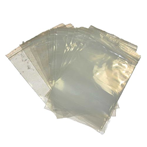 Zelikovitz ZipLock Poly Bags Recloseable Plastic Baggies 100 Packs 2mil 3 Sizes (4" x 6")