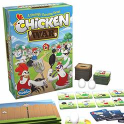 Think Fun ThinkFun Chicken War Game and Brainteaser for Boys and Girls Age 8 and Up - A Smart Game with a Fun Theme and Hilarious