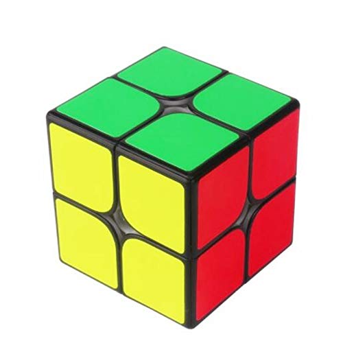 CuberSpeed Yuxin 2x2 Black Magic Cube Yuxin 2x2x2 Speed Cube (Little Magic 2x2 Version)