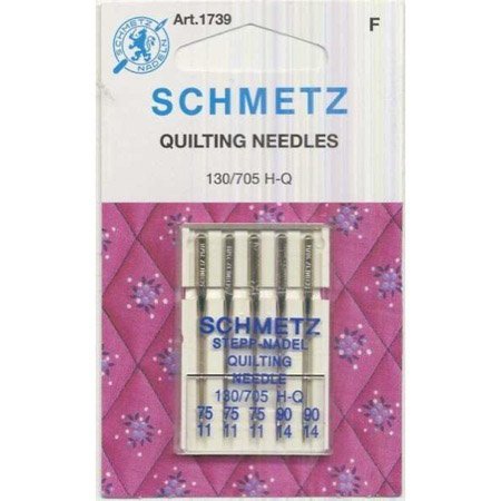 Schmetz Machine Quilting Needles 75/90 Pack Of 5