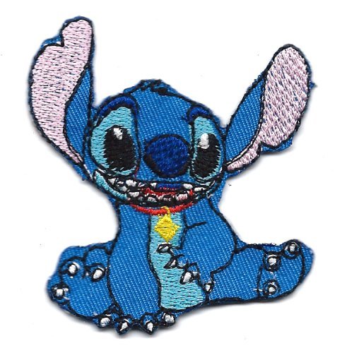 Glo's Collectibles Stitch Alien experiment 626 in Lilo and Stitch Movie  Disney Embroidered Iron On for T-Shirt Patch Applique