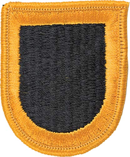 TheSupplyRoom ROTC Beret Flash Black with Gold Border