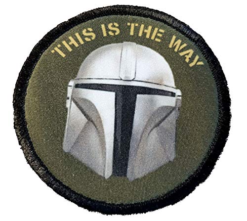 RedheadedTshirts This is The Way Mandalorian Morale Patch.