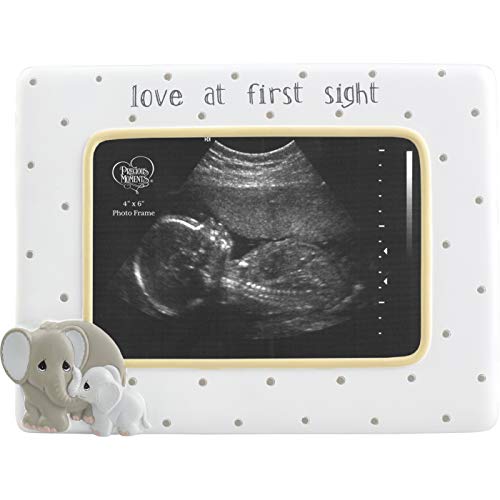 Precious Moments 136680 Holds 4 x 6 in. Photo Elephant Love At First Sight Photo Frame