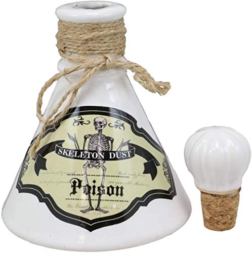 Ebros Gift Ceramic Mad Doctor Scientist Witchcraft And Sorcery Poison Prop Potion Bottle Macabre Dungeon Alchemy Halloween