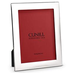 Cunill Plain 1" Border 8x10 Sterling Silver Picture Frame