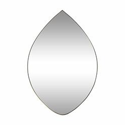 Christopher Knight Home Lillian Contemporary Teardrop Wall Mirror, Brushed Brass