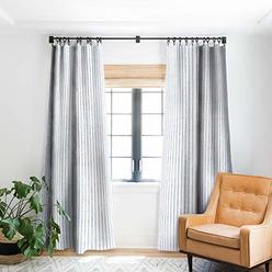 Deny Designs Holli Zollinger Aegean Wide Stripe Blackout Window Curtain, 50" x 84"