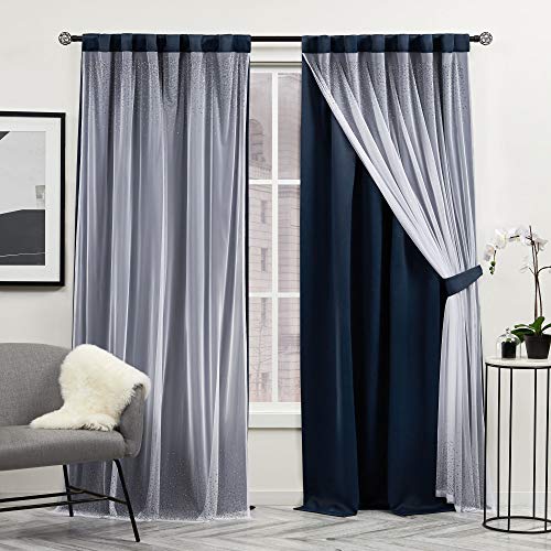 Curtain Panels 52x84 Blue
