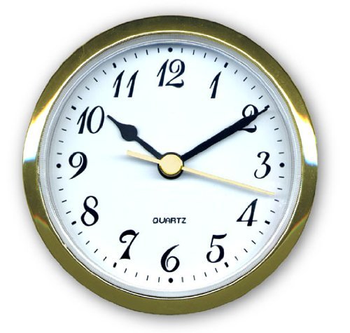 Time Zone Clock Making is Easy with This 3-1/2" Diameter Clock Insert (Pkg/5) (Pkg/1)