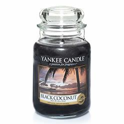 Yankee Candle 5038580013412 jar Large Black Coconut YSDBC2, one Size