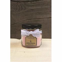 Thompson's Candle wimm Wildflowers Mini Mason Jar Candle, 6-Ounce, Multicolor
