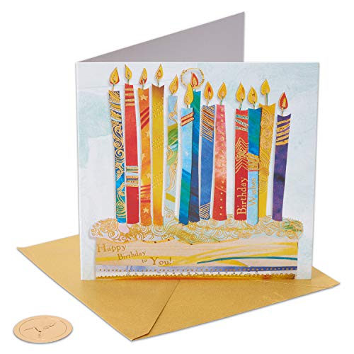 Papyrus Birthday Card (Paper Candles)