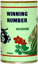 Indio Products 7 Sisters Incense Powder Winning Number