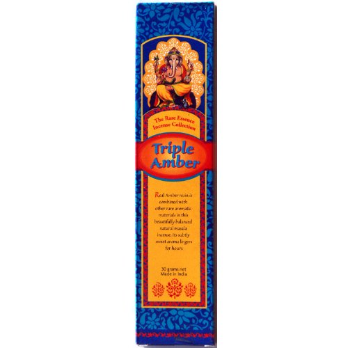Incense Triple Amber - 30 gram box - Sold in Quantities of 4 boxes