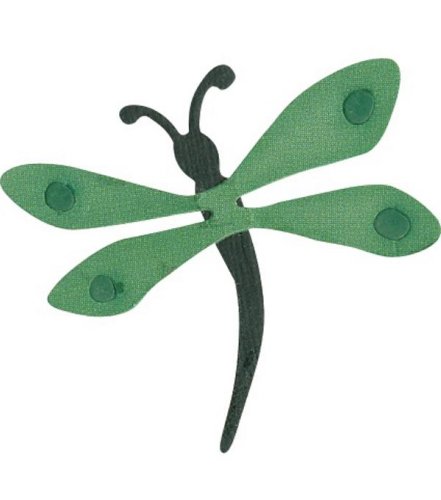 QUICKUTZ We R Memory Keepers 2-Inch by 2-Inch Die, Dragonfly
