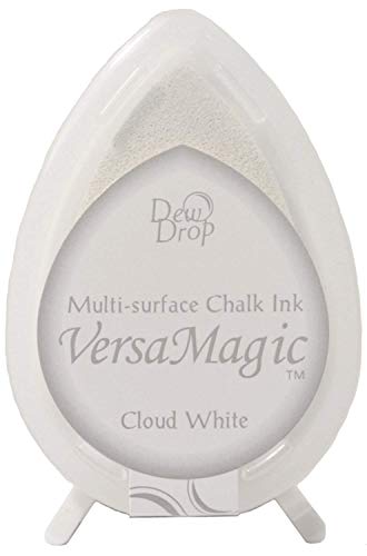 Tsukineko VersaMagic Dew Drop Inkpad of All Kinds, Cloud White