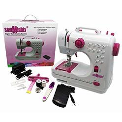 Sew Mighty, Mighty Multi Sewing Machine â€“ Multifunction Machine with 12 Preprogrammed Stitches, Dual Speed, Forward &