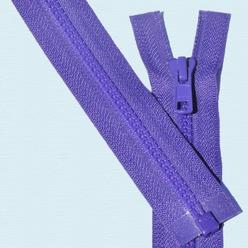 YKK #5 Molded Plastic ~ Separating 36" Vislon Zipper ~ YKK #5 Molded Plastic ~ Separating - 559 Purple (3 Zippers / Pack)