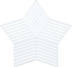 Darice Plastic Canvas 7 Count 3 1/4 inch Stars 10 Pack Clear 33069 (6-Pack)