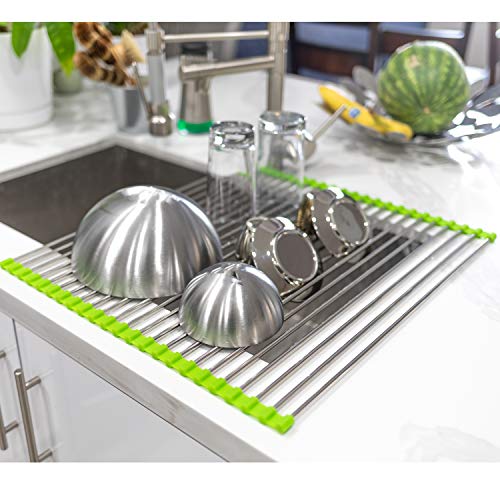 Pennakool 20x18â€ XL - Roll Up Over The Sink Drying Rack - Made