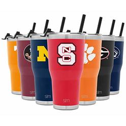 Simple Modern NCAA NC State Wolfpack 30oz Tumbler with Flip Lid and Straw Insulated Stainless Steel Travel Mug Cruiser