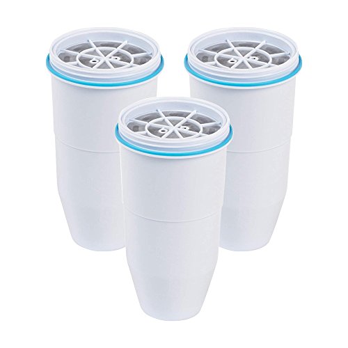 ZeroWater PACK OF 3 - ZeroWater Replacement Filter for Pitchers, 1-Pack (ZR-001)