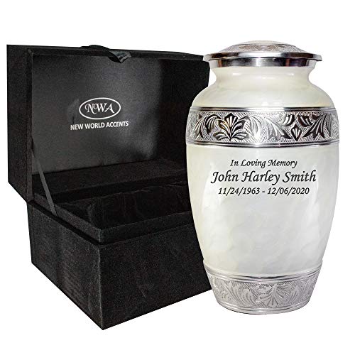 NWA Custom Adult Funeral Cremation Urn, Ash Urns with