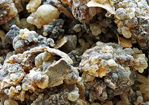 Royal Frankincense Certified Organic Black Hojari Frankincense Resin from Oman (Boswellia Sacra) (1/2 lb/Pound)
