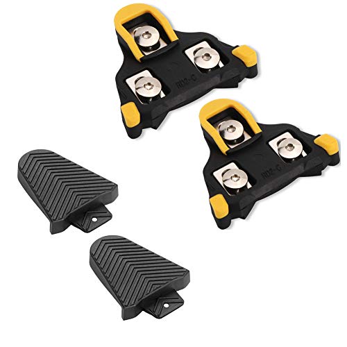 Thinvik Road Bike Cleats Degree Float Self-Locking Cycling
