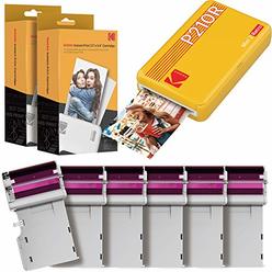 Kodak Mini 2 Retro Portable Instant Photo Printer, Wireless Connection, Compatible: iOS, Android & Bluetooth, Real Photo (2.1