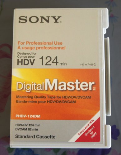 Sony Lot of 10 Sony DigitalMaster PHDV-124DM HDV DVCAM Mastering Quality Tapes