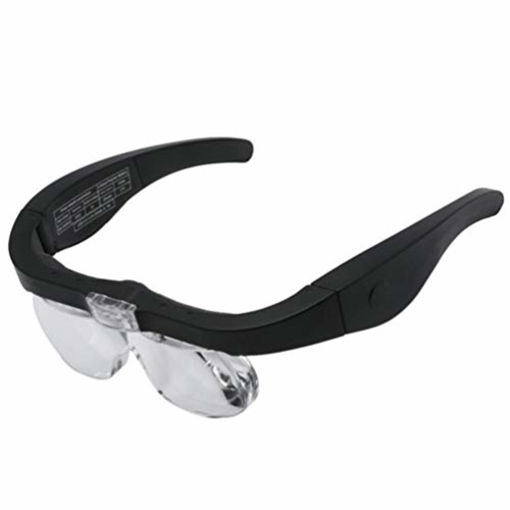 HEALLILY Head Magnifier Glasses LED Magnifying Visor with ...