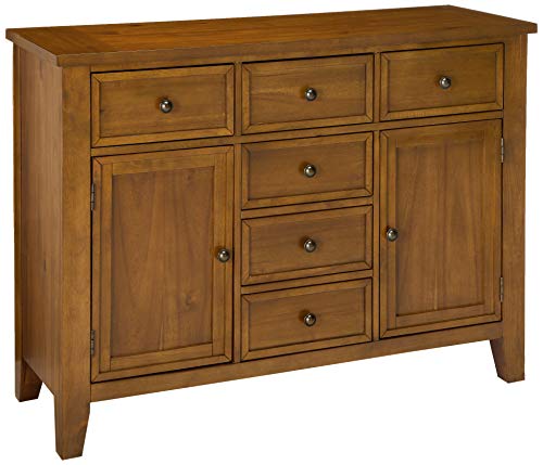 Standard Furniture Vintage Sideboard, 52"W x 18"D x 38"H, Brown