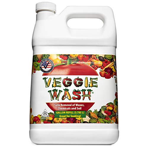 Veggie Wash All Natural Fruit and Vegetable Wash, 1-Gallon
