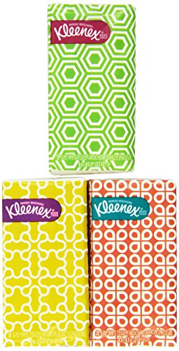 Kimberly-Clark Kleenex 3-Ply Pocket Packs Facial Tissues (8 Packs)