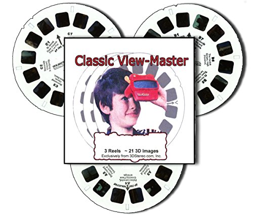 View-Master TUTANKHAMUN: THE BOY KING - Classic ViewMaster 3 Reel Set 1980s 3D Images