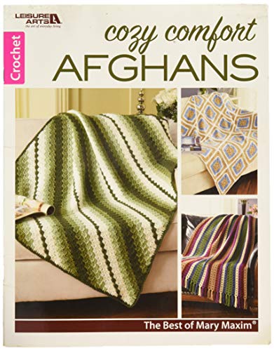 LEISURE ARTS Cozy Comfort Afghans: Mary Maxim