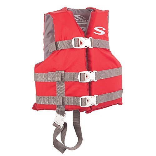 Stearns 3000004470 PFD 3004 Chd Poly Boating Red