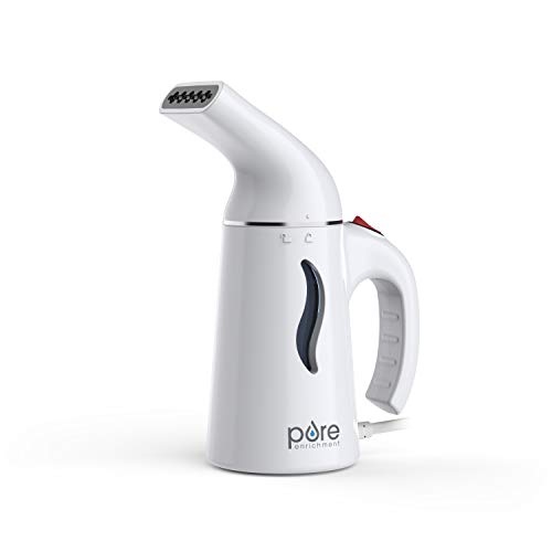 Pure Enrichment PureSteam Portable Fabric Steamer- Fast-Heating Clothes Steamer with Ergonomic Handle and Easy-Fill Water