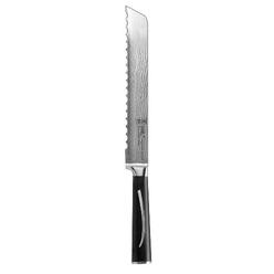 Ginsu Hanaita Series Damascus 33 Layer VG-1 Core Stainless Steel 8-Inch Bread Knife 5903