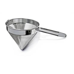 New Star Foodservice 34172 18/8 Stainless Steel China Cap Strainer, 12-Inch, Fine Mesh