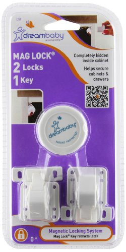 Dreambaby Magnetic Lock with 2 Locks and 1 Key