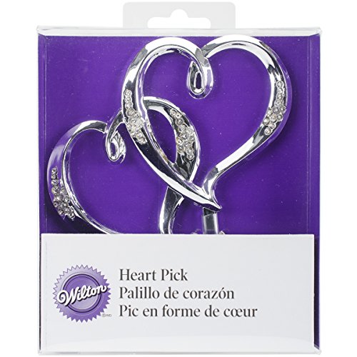 Simplicity Wilton 1006-985 Double Heart Picks for Cake Decorations