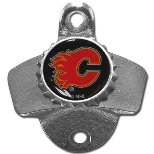 Siskiyou NHL Calgary Flames Wall Mounted Bottle Opener