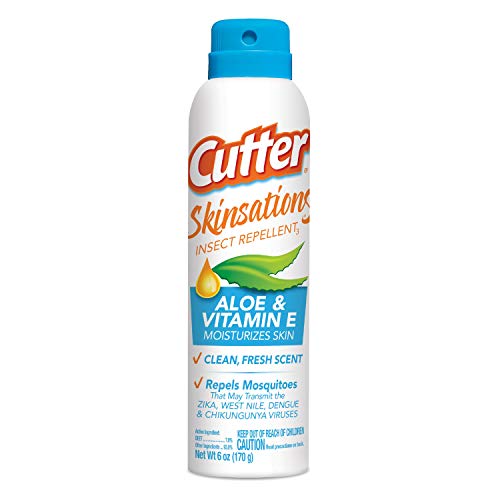 Cutter Skinsations Insect Repellent3 Aerosol, 6-Ounce