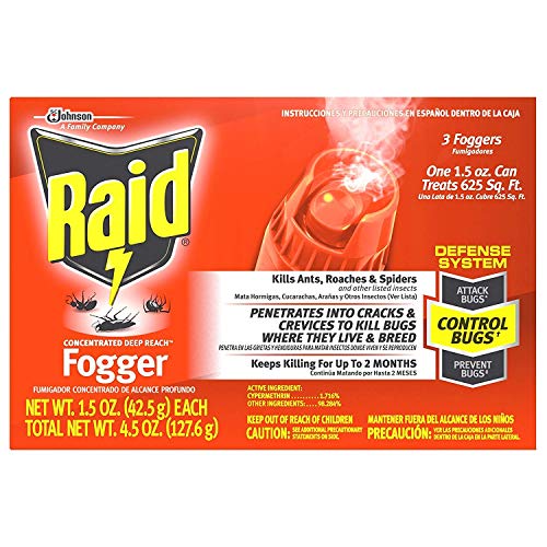 Raid Concentrated Deep Reach Fogger (Pack - 1)
