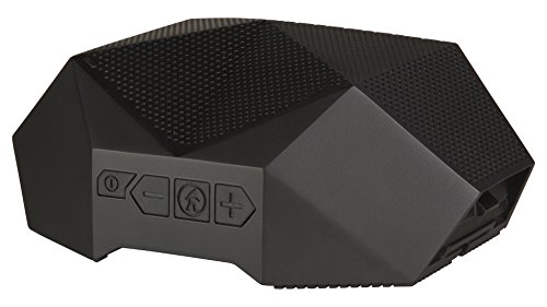 Outdoor Technology Outdoor Tech OT2800-B Turtle Shell 3.0 - Rugged Waterproof True Wireless Bluetooth Hi-Fi Speaker, Black